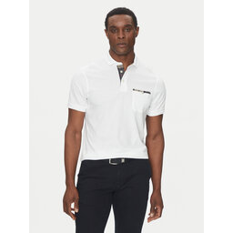 Barbour Barbour Pólóing Corpatch MML1071WH11 Fehér Tailored Fit