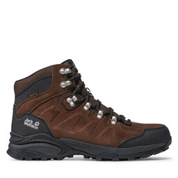 

Трекінгові черевики Jack Wolfskin Refugio Texapore Mid M 4049841 Brown/Phantom, Коричневий