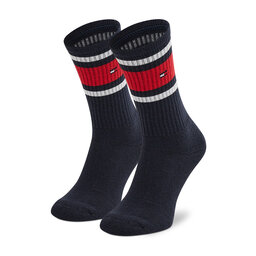 

Набір з 2 пар високих шкарпеток unisex Tommy Hilfiger 394020001 Middle Grey Melange 758, Чорний