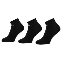 Kappa Súprava 3 párov kotníkových ponožiek unisex Kappa 708068 Caviar 19-4006