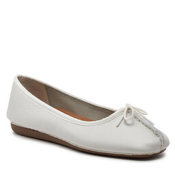

Балетки Clarks Freckle Ice 203544554 White Leather, Білий