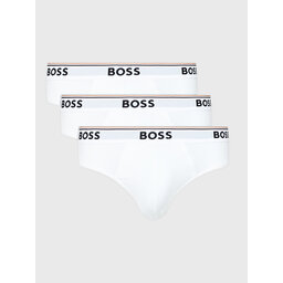 BOSS Boss Komplektas: 3 trumpikių poros Power 50475273 Balta