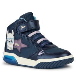 Geox Sneakers Geox J Inek Girl J36ASC 0CENF C4215 M Navy/Lilac