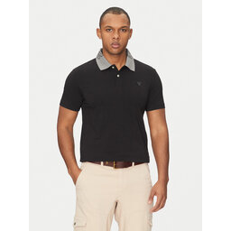 Guess Guess Polo M5GP66 J1314 Μαύρο Regular Fit