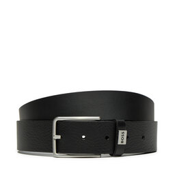 BOSS Мъжки колан Boss Elio 50529898 Черен