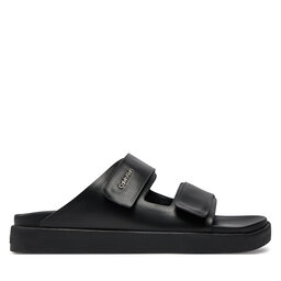 

Шльопанці Calvin Klein Flat Adj Slide Calvin Mtl Lth HW0HW01954 Black BEH, Чорний