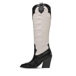 

Чоботи Bronx High boots 14287-AG Black/Off White 2295, Чорний