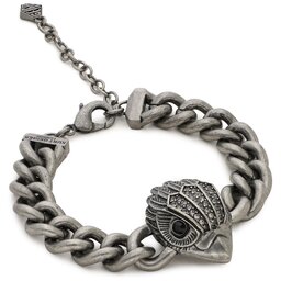 Kurt Geiger Karkötő Kurt Geiger Eagle Xl Chunky Bracelet 8837664429 Gunmetal