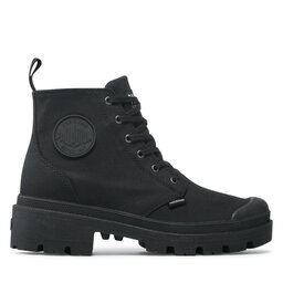 Palladium Turistická obuv Palladium Pallabase Twill 96907-008-M Černá