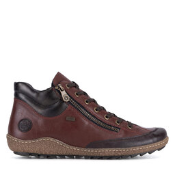 Rieker Botine Rieker L7500-35 Vișiniu