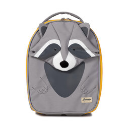 

Дитяча валіза Samsonite Happy Sammies Eco 132078-8734-1CNU Raccoon Remy, Сірий