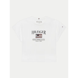 Tommy Hilfiger Tommy Hilfiger Póló KG0KG08525 D Fehér Regular Fit