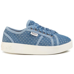 

Снікерcи Pepe Jeans Brixton Denim PGS30430 Denim 000, Голубий