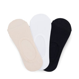 JENNY Súprava 3 párov kotníkových ponožiek dámských JENNY 4WB-001-SS24 (3-pack) 2 Farebná