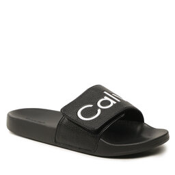 Calvin Klein Nazouváky Calvin Klein Adj Pool Slide Pu M0HM00957 Ck Black BEH