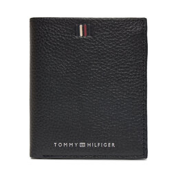 Tommy Hilfiger Голям мъжки портфейл Tommy Hilfiger Th Central Trifold AM0AM11851 Black BDS