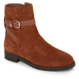 Tommy Hilfiger Bottines Tommy Hilfiger Elevated Essential Boot Suede FW0FW07482 Natural Cognac GTU