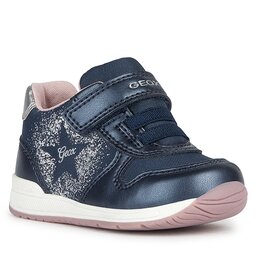 Geox Обувки Geox B Rishon Girl B360LA 0FUNF C4201 Navy/Dk Silver