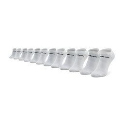 Reebok Calcetines cortos unisex Reebok Act Core Inside Sock 6P GH8164 White