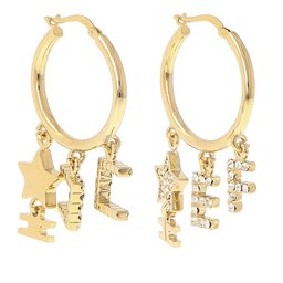 Elisabetta Franchi Náušnice Elisabetta Franchi OR-20A-36E2-V200 Oro 610