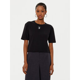Patrizia Pepe Patrizia Pepe Póló 8M1612/J089-K103 Fekete Regular Fit