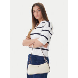 Calvin Klein Handtasche Calvin Klein Ck Small Shoulder Bag LV04F3170G Weiß