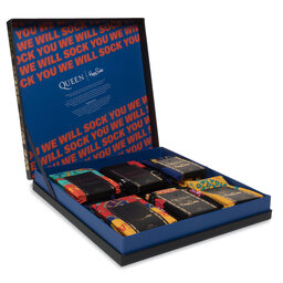 

Набір 6 високих шкарпеток unisex Happy Socks XQUE10-0100 Кольоровий