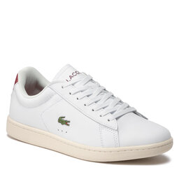 Lacoste Сникърси Lacoste Carnaby Evo 0722 2 Sfa 7-43SFA00152G1 Wht/Burg