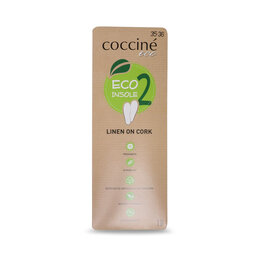 Coccine Vložky Coccine Eco Insole 2 Linen On Cork Hnědá