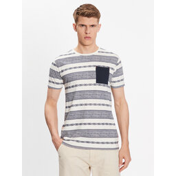 INDICODE INDICODE T-Shirt Raffa 40-925 Dunkelblau Regular Fit