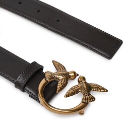 

Жіночий ремінь Pinko Love Berry H3 Belt PE 23 PLT01 100125 A0F1 Dark Brown M04Q, Коричневий