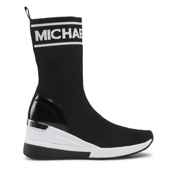 

Ботильйони MICHAEL Michael Kors Skyler Tall Bootie 43F2SKFE5D Blk/Opticwht, Чорний