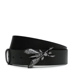 Patrizia Pepe Dámský pásek Patrizia Pepe 8W0472/L048-FD92 Nero/Gun Metal