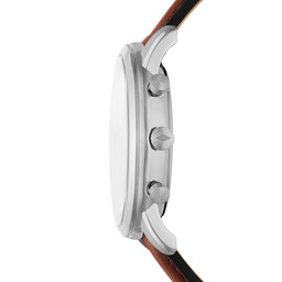 

Годинник Fossil Minimalist Chrono FS5850 Brown/Silver, Коричневий