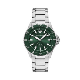 Emporio Armani Годинник Emporio Armani World Explorer AR11698 Срібний