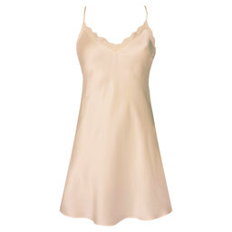 Simone Pérèle Simone Pérèle Нічна сорочка Love Me 1F8940 Écru Slim Fit