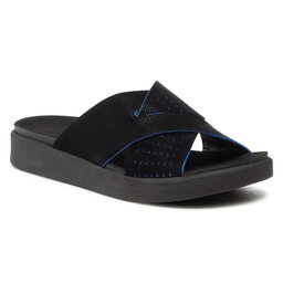 Edeo Sandaler Edeo 3698-1305 + Dziurkacz 1.5 Czarny Z Niebieskim