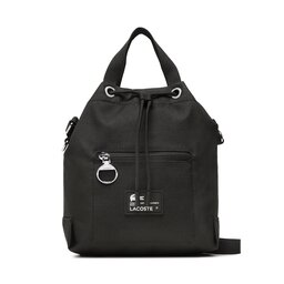 Lacoste Handtasche Lacoste Bucket Bag NF4196WE Noir Patch