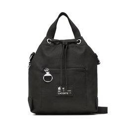 Lacoste Handväska Lacoste Bucket Bag NF4196WE Noir Patch