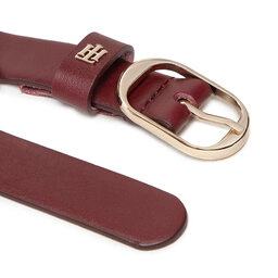

Жіночий ремінь Tommy Hilfiger Th Effortless 2.5 AW0AW13969 XJS, Бордовий