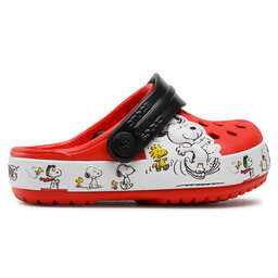 

Шльопанці Crocs Fl Snoopy Woodstock Cg K 206176 Flame, Червоний