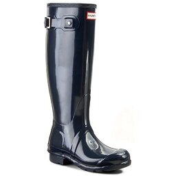 Hunter Гумени ботуши Hunter Original Tall Gloss WFT1000RGL Тъмносин