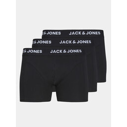 Jack&Jones Jack&Jones Набір з 3 пар боксерів Anthony 12171944 Чорний