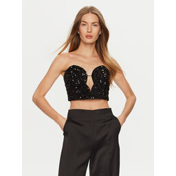 BARDOT BARDOT Marškinėliai Eleni 59112TB2 Juoda Slim Fit