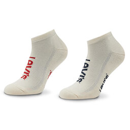Levi's® Σετ 2 ζευγάρια ψηλές κάλτσες unisex Levi's® 701221255 Navy/Red