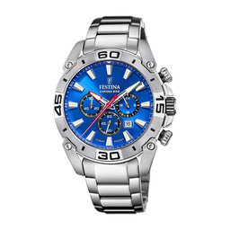 Festina Zegarek Festina Chrono Bike '21 20543/2 Silver/Silver