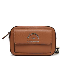 KARL LAGERFELD Ročna torba KARL LAGERFELD A3W30317 Rjava