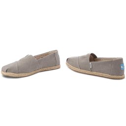 

Еспадрильї Toms Classic 10009754 Drizzle Grey Washed, Сірий