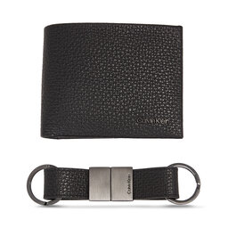 Calvin Klein Set regali Calvin Klein Gs Minimalism Bifold 5Cc+Keyfob K50K511023 Ck Black BAX