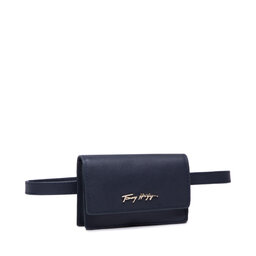 

Сумка на пояс Tommy Hilfiger Signature Belt Bag AW0AW11691 DW5, Cиній